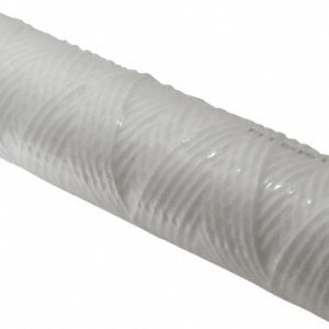 PARKER Plumbing Cartridge Filter: 2-1/2" OD, 10" Long, 20 micron, Polypropylene Cotton M15R10A