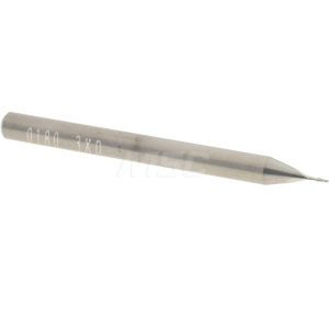 ACCUPRO Ball End Mill: 0.018" Dia, 0.054" LOC, 2 Flute, Solid Carbide 12463572