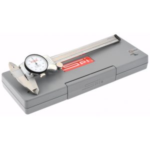 SPI Dial Caliper: 6'' Range, 0.001'' Graduation, 0.1'' per Revolution CMS160725026