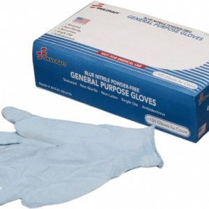 ABILITYONE Disposable Glove: Series Skilcraft, Size X-Large, 4.0 mil, Nitrile, General Purpose Grade, Powder-Free 8415014920180