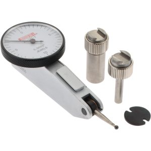SPI 0 to 0.02", 0.000500" Graduation, Horizontal Dial Test Indicator 21-377-7