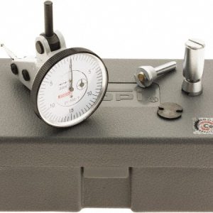SPI Vertical Dial Test Indicator: 0.0600" Max, 0-15-0 Dial Reading, 0.001200" Accuracy 21-532-7