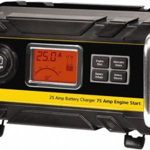 STANLEY Automatic Charger/Battery Maintainer: 12VDC BC25BS
