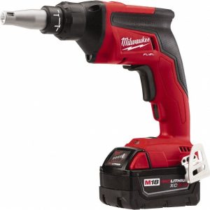MILWAUKEE TOOL Cordless Screwdriver: 18V, 3" Bit Holder, 0 to 4,500 RPM, 124 in/lb 2866-22