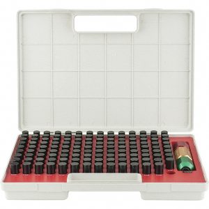 SPI Class ZZ Plug Gage Set: 0.626 to 0.75" Range, 125 Pc, Black Oxide 22-166-3