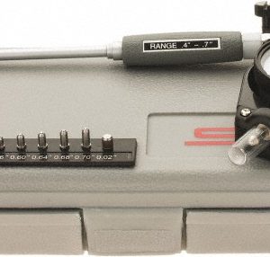 SPI Dial Bore Gage: 0.4 to 0.7" Dia, 4" Probe Depth CMS160712151