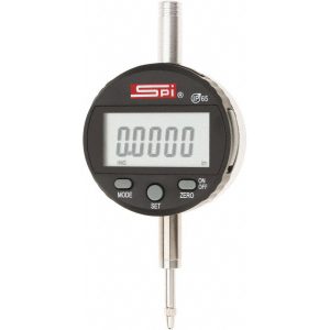 SPI Digital Electronic Drop Indicator: 1/2" Max, 0.000800" Accuracy, Center Lug & Flat Back CMS160713018