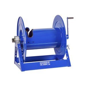 COXREELS Hose Reel without Hose: 1-1/2" ID Hose, 50' Long, Hand Crank 1185-1124