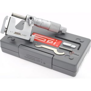 SPI 0 to 1 Inch Range, Carbide Face, Chrome Plated Mechanical Multi Anvil Micrometer CMS160412032