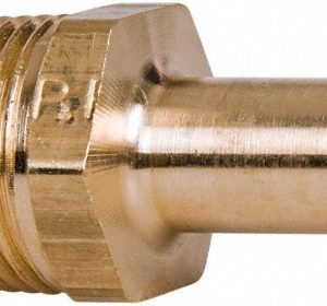 VALUE COLLECTION Barbed Hose Fitting: 3/8" x 3/8" ID Hose, Male Connector 2750002240