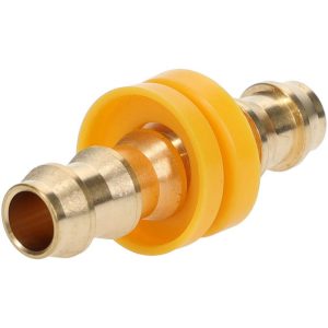 VALUE COLLECTION Barbed Push-On Hose Splicer: Brass 2755004430