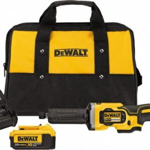 DEWALT Cordless Angle Grinder: 1-1/2" Wheel Dia, 25,000 RPM, 20V DCG426M2