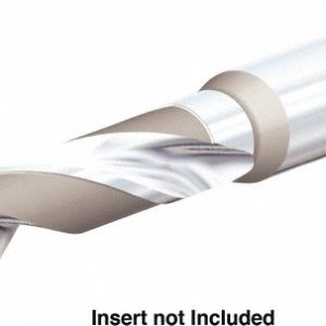 KENNAMETAL Replaceable-Tip Drill: Straight Shank, 5/16" Shank Dia 6389408