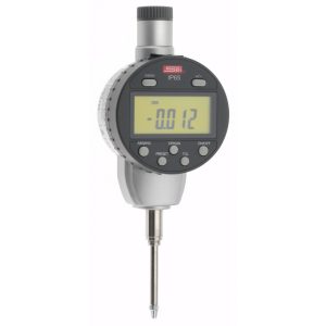 SPI Electronic Drop Indicator: 0.00 mm Min, 1" Max, 0.000200" Accuracy, Center Lug Flat Back CMS160809211