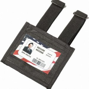 ABILITYONE Badge Holders; Color: Black ; UNSPSC Code: 55121804 8455016660467