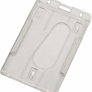 ABILITYONE Badge Holders; Color: Clear ; UNSPSC Code: 55121804 8455016660469
