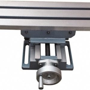 VALUE COLLECTION 6-1/8" Table Width x 18-5/8" Table Length, 9" Cross Travel x 13" Longitudinal Travel, Slide Machining Table TC18