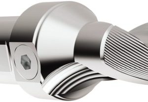 SECO 1-1/2" Max Drill Depth, 2xD, 3/4" Diam, Indexable Insert Drill 03080711