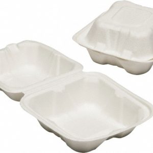 ABILITYONE Food Container Lids; For Use With: Food Box ; Shape: Square ; Diameter/Width (Decimal Inch): 13.4 ; Length (Decimal Inch): 14.9 ; Material Family: Plastic ; Color: White 7350016646906