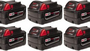 MILWAUKEE TOOL Power Tool Battery: 18V, Lithium-ion 48-11-1851