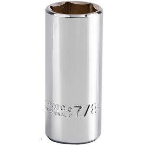 PROTO Deep Hand Socket: 7/8" Socket, 6-Point J5028H