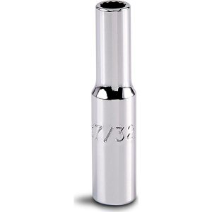 PROTO Deep Hand Socket: 7/32" Socket, 12-Point J4707LT
