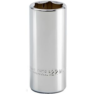 PROTO Deep Hand Socket: 22 mm Socket, 6-Point J5022MH