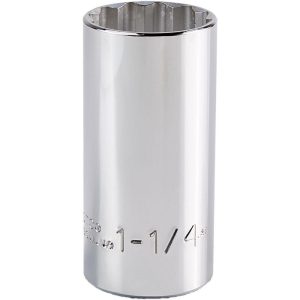PROTO Deep Hand Socket: 1-1/4" Socket, 12-Point J5340