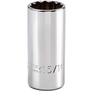 PROTO Deep Hand Socket: 15/16" Socket, 12-Point J5030