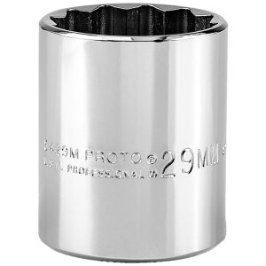 PROTO Hand Socket: 29 mm Socket, 12-Point J5429M