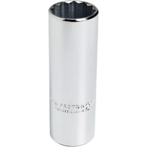 PROTO Deep Hand Socket: 21 mm Socket, 12-Point J5321M