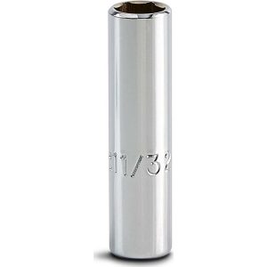 PROTO Deep Hand Socket: 11/32" Socket, 6-Point J4711L