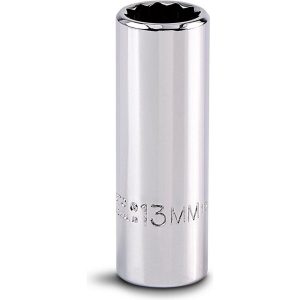 PROTO Deep Hand Socket: 13 mm Socket, 12-Point J5013M