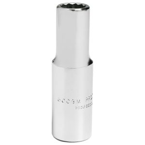 PROTO Deep Hand Socket: 3/8" Drive, 9 mm Socket, 12-Point J5009M