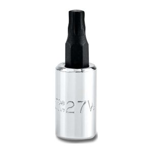 PROTO Hand Torx Bit Socket: 1/4" Drive, T27 J4739-27W