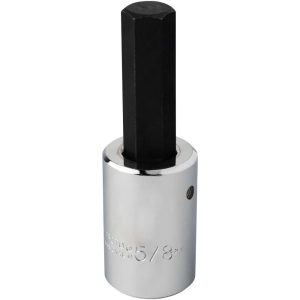 PROTO Hand Hex Bit Socket: 1/2" Drive, 5/8" Hex J54415/8