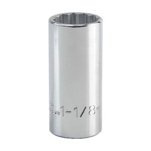 PROTO Deep Hand Socket: 1-1/8" Socket, 12-Point J5336