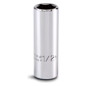 PROTO Deep Hand Socket: 1/2" Socket, 6-Point J5016H
