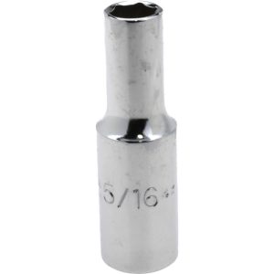 PROTO Deep Hand Socket: 5/16" Socket, 6-Point J5010H