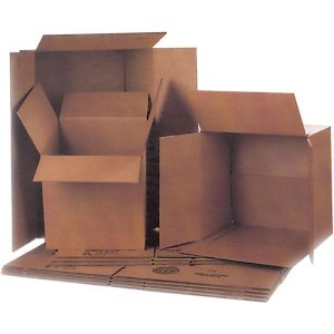 ABILITYONE Corrugated Shipping Box: 16" Long, 16" Wide, 12" High 8115004517853
