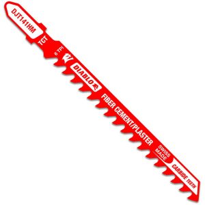 DIABLO Jigsaw Blades; Blade Material: Carbide ; Blade Length (Inch): 4 ; Blade Width (Decimal Inch): 6.6900 ; Blade Thickness (Decimal Inch): 0.0400 ; Shank Type: T-Shank ; Cutting Edge Style: Toothed DJT141HM