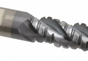 CLEVELAND Corner Radius End Mill: 3/4" Dia, 2-1/4" LOC, 3 Flutes C40063