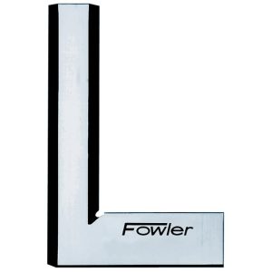 FOWLER 4" Blade Length, 3" Base Length Tool Steel Square 52-426-004-0