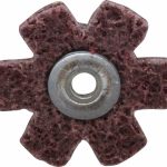SUPERIOR ABRASIVES 1-1/2" Diam Nonwoven Sanding Star A017628