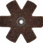 SUPERIOR ABRASIVES 3" Diam Nonwoven Sanding Star A018556