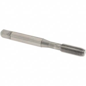 OSG Thread Forming Tap: 1/4-28 UNF, Modified Bottoming Chamfer, Cobalt, Bright Finish 1400128300