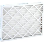 PRO-SOURCE Pleated Air Filter: Wire-Backed Pleated, MERV 8, Synthetic, 35% Efficient, 20" High, 25" Wide, 2" Deep PRO10390