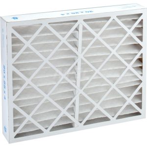 PRO-SOURCE Pleated Air Filter: Wire-Backed Pleated, MERV 8, Synthetic, 35% Efficient, 20" High, 25" Wide, 4" Deep PRO10399