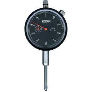 FOWLER Dial Drop Indicator: 1.0000" Max Measurement, 0-100 (Continuous) & 0-50-0 (Balanced) Dial Reading 52-520-109-0