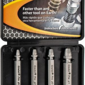 ALDEN Bolt & Screw Extractor: 4 Pc 8440P